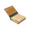 Set de Escritorio ecologico Bamboo   12 x 10,5 x 2 cm.