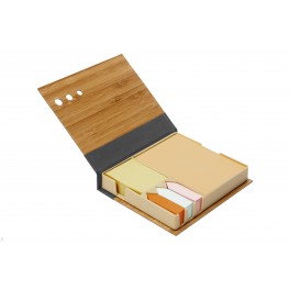 Set de Escritorio ecologico Bamboo   12 x 10,5 x 2 cm.