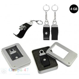 Llavero-Pendrive Cuero 